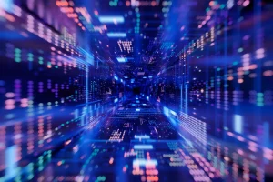 Image de l'intérieur d'une matrice