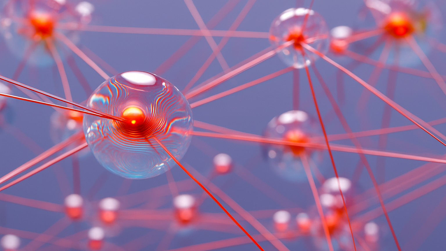 Atomes en gros plan biotechnologies